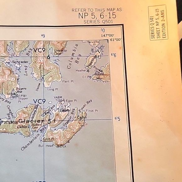 1956 MAP OF SEWARD ALASKA ETC ARMY CORPS OF ENGINEERS - Picture 5 of 15